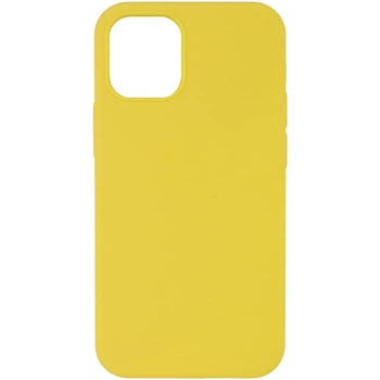 Чохол Silicone Case Full Protective (AA) NO LOGO для Apple iPhone 14 (6.1") Жовтий / Yellow - 00000072454_11