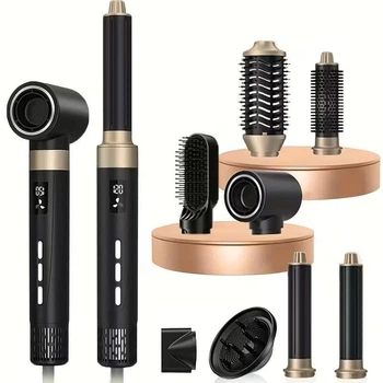 Багатофункціональний стайлер UKLISS DM-05 AirPro 8-в-1 1300Вт - професійне укладання, сушіння та об'єм
