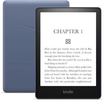 Электронная книга Amazon Kindle Paperwhite 11th Gen 16GB с теплой подсветкой, новая, без коробки (Denim)