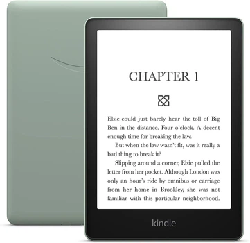Электронная книга Amazon Kindle Paperwhite 11th Gen 8GB б/у, с теплой подсветкой Refurbished Grade B (Оливковый)