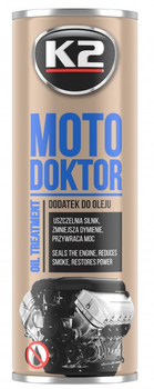 Dodatek do oleju silnikowego z uszczelniaczem K2 Moto Doktor 443 ml (5906534015846)