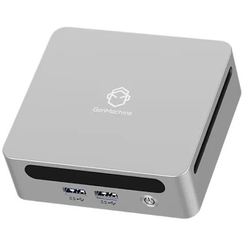 Мини-ПК GenMachine Ren 4000 / Ryzen 5 4600H / RAM 16GB / SSD 256GB / LAN / Wi-Fi / Bluetooth / Windows 11 Pro / Серый