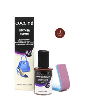 Корректор-реставратор Coccine Leather Repair для кожи, красно-коричневый, 10 мл