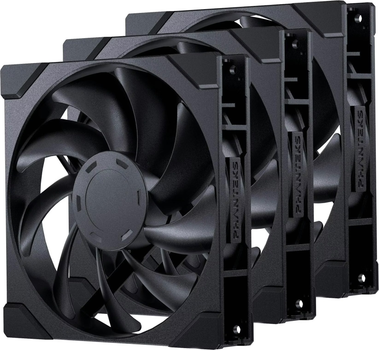Zestaw wentylatorów Phanteks M25G2-140 (3 Pack) Black (PH-F140M25_G2_BBK01_3P)