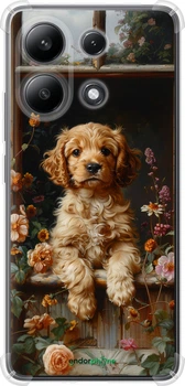 Чехол на Xiaomi Redmi Note 13 4G Щенок cocker spaniel "6136sp-3654-70447"