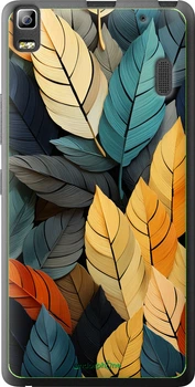 Чехол на Lenovo K3 Note K50-T5 Кольорове листя "5644u-141-70447"