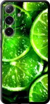 Чохол Samsung Galaxy S24 Зелені часточки лимона "852b-3390-70447"