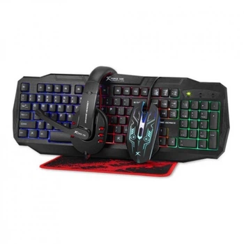 Комплект Xtrike ME CM-406 USB Black (CM-406) (259895)