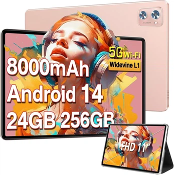 Планшет 11" SUAAT S6 8+16/256Gb 8 ядер Android 14 8000 mAh