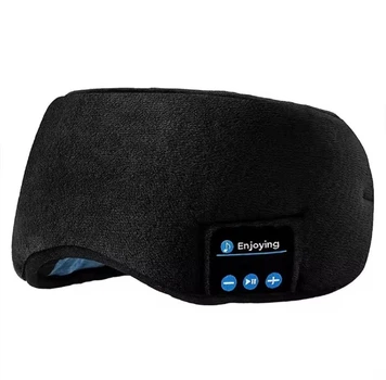 Наушники для сна, повязка на голову Bluetooth, маска для сна, беспроводные наушники, черный