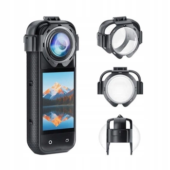 Захист лінзи Insta360 X5 швидкознімне загартоване скло AC Prof X5-5
