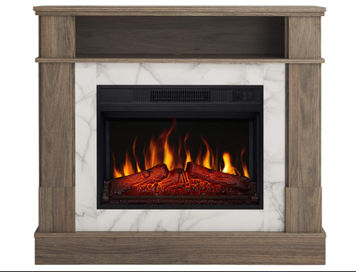 Электрокамин ArtiFlame For Living AF23S дуб серый