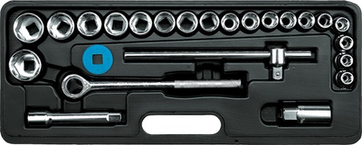 Zestaw nasadek VOREL 1/2'', 24 elementy (58240_v)