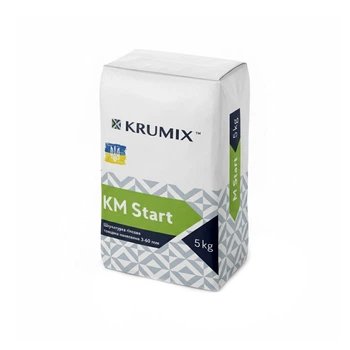 Штукатурка стартовая Krumix KM Start гипсовая 5 кг