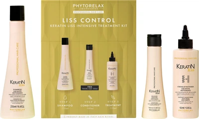 Набор для волос Phytorelax Laboratories Keratin Liss Шампунь 250 мл + Крем 150 мл + Кондиционер 100 мл (8030976035104)