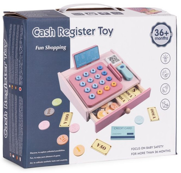 Kasa fiskalna dla dzieci Multistore HC751029 Różowa (5905817008162)