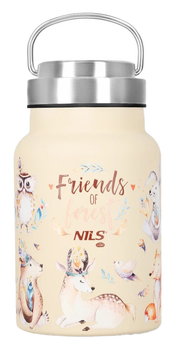 Butelka turystyczna Nils Camp Friends of forest NC3806 520 ml  (5908261682582)