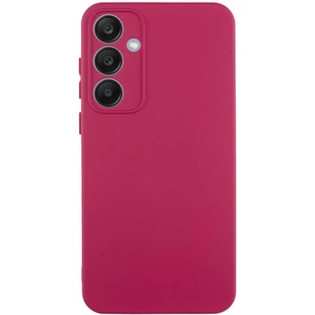 Чохол TPU GETMAN Liquid Silk Full Camera Samsung Galaxy S24+ Бордовий / Marsala