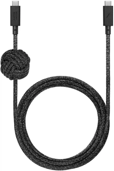 Кабель USB-C to USB-C Native Union Anchor Cable Pro 240W Cosmos Black (3 m) (ACABLE-C-COS-NP)