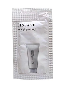 Очищуюче мило для обличчя з мароканською глиною Kanebo Lissage Resage Clear Mineral Soap, пробник 2 г
