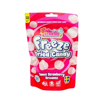 Сублімовані конфети Rimbies Freeze Dried Crunchy Strawberry Dreams 80 грам