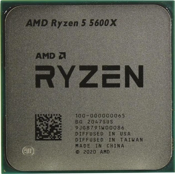 Процесор AMD Ryzen 5 5600X 6x4.6GHz sAM4 TRAY (100-000000065 tray)