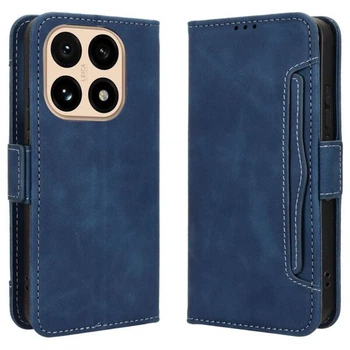 Чохол-книжка з кишеньками Deexe Wallet Stand для Xiaomi 15T - Blue
