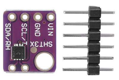 GY-SHT31D — цифровой датчик температуры и влажности (I²C, 2.4–5.5 В) - спаянный