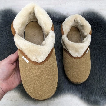 Тапочки-чуні жіночі закриті Dago Style кавові пісочні 41р (26 см) 2403_2