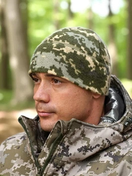 Шапка фліс Піксель ММ14