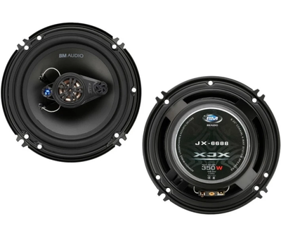 Автомобильная акустика Boschmann BM Audio JX-6688 автомобильные колонки 4х полосные 16см динамики 350Вт
