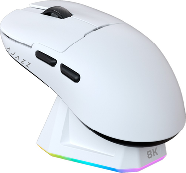 Миша Ajazz AJ159 PRO Wireless/Bluetooth/USB White (AJ159-PRO-W)