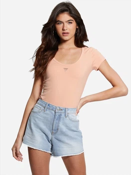 Боді-футболка жіноча Guess 620791164 L Рожева (1159813918)