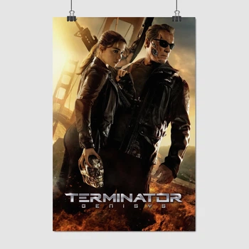 Постер Терминатор: Генезис, Terminator: Genesys (2015), Арнольд Шварценеггер, A3 42×28 см (id4442)