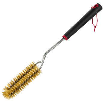Щетка для чистки барбекю Grill Meister HG10553C с латунной щетиной 46 см (3_07394)