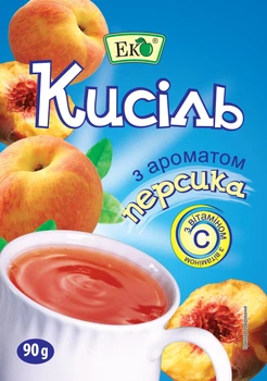 Кисіль з ароматом Персика Еко 90 г