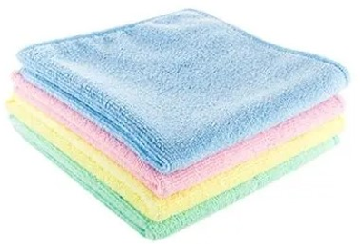 Ściereczki z mikrofibry Prime Source 40 x 40 cm 10 szt Zielone (5707180005454)