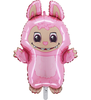 Фольгированной шар большая фигура Grabo Лабубу Labubu 86х64см 10178