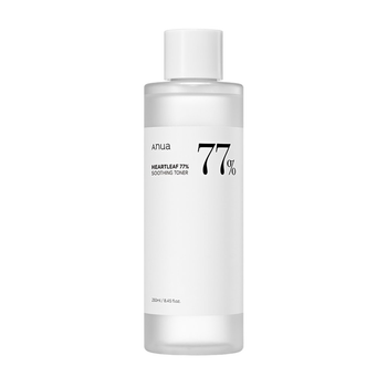 Заспокійливий тонер ANUA Heartleaf 77% Soothing Toner з екстрактом хауттюйнії 250 мл термін придатності до 25.08.2026