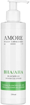 Концентрована пінка для вмивання Amore BHA/AHA Blackhead Foam Cleanser 250ml (798819-719986-2)