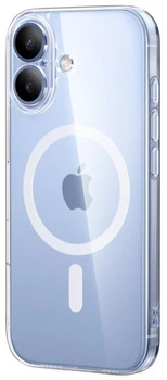 Силиконовый чехол iPhone 17 Ugreen with MagSafe - прозрачный