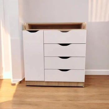 Пеленальний комод Baby Comfort BASIC 4+1 сонома-білий