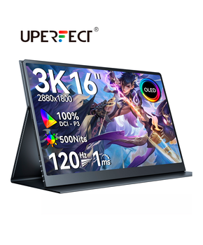 Портативный монитор UPERFECT UColor O2 16'' 3K OLED 120Hz GR16HQ USB-C