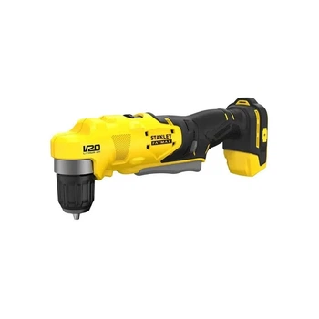 Дрель Stanley угловая FATMAX® V20, Li-lon 18V, 45 Нм, 0-600 / 1900 об/мин (m487071)