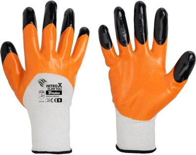 Рукавички захисні Bradas NITROX CLAW FULL, нітрил, розмір 11 (RWNCF11)
