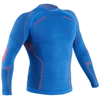 Термофутболка с длинным рукавом мужская Accapi Ergoracing, Royal/Navy, XS/S