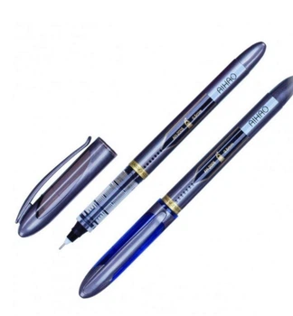 Ручка капиллярная AIHAO 2005 (синяя) упаковка 12 шт