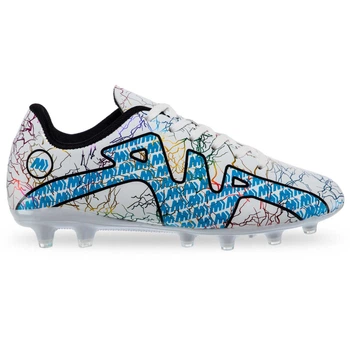 Бутсы футбольные Zelart Run Action 211-35 размер 40 White-Blue