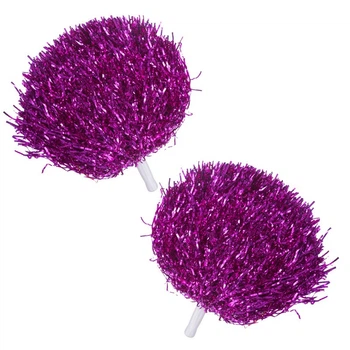 Помпоны для черлидинга и танцев SP-Sport Fit Pom-Poms 1680 1шт Fuchsia