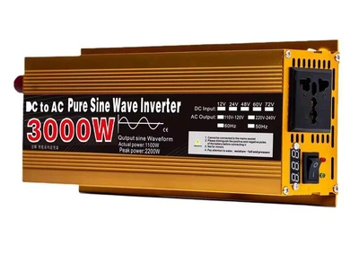 Инвертор 3000/1500Вт 24-220V Чистый синус